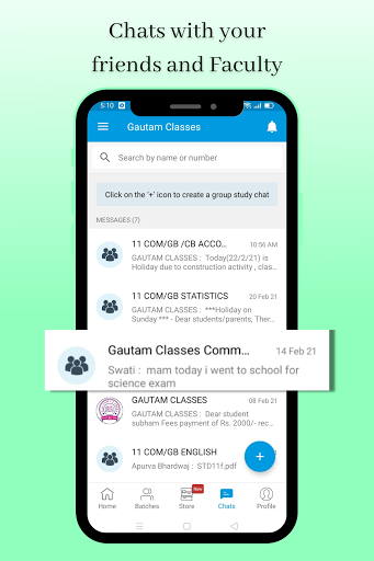 Gautam Classes Screen 3