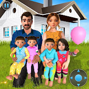 Virtual Mother Baby Quadruplets Family Simulator