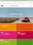 screenshot of DW Learn German - A1, A2, B1 a