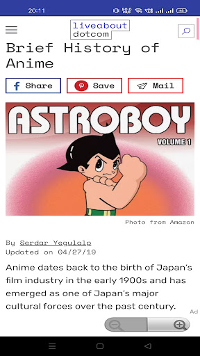 Anime & Its History Screen 2