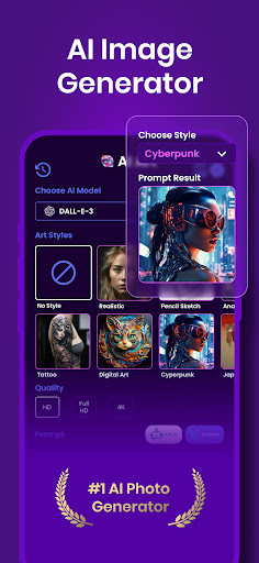 Android application AI Art - AI Image Generator screenshort