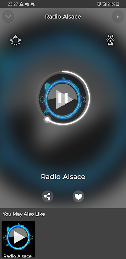 Android application US Radio Alsace App Online Lis screenshort