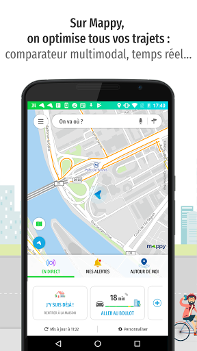 Mappy Plan Comparateur D Itineraires Gps Applications Sur Google Play