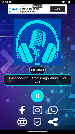 Ondas y Horizontes Radio Screen 3