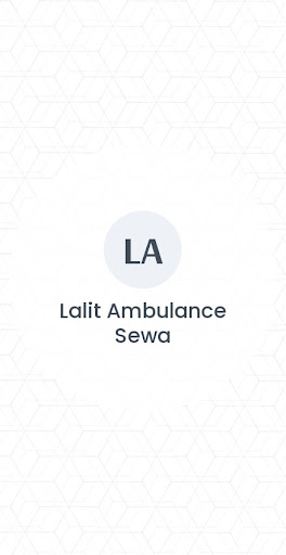 Android application Lalit Ambulance Sewa screenshort