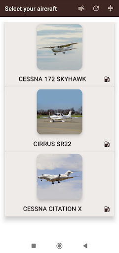 Android application Sims checklists screenshort