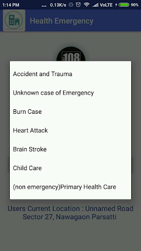 CGhealth Emergency Screen 3