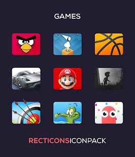 Recticons - Icon Pack Bildschirmfoto