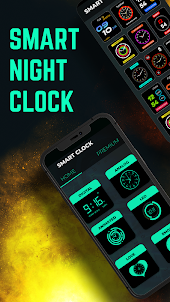 Smart Night Clock HD Wallpaper