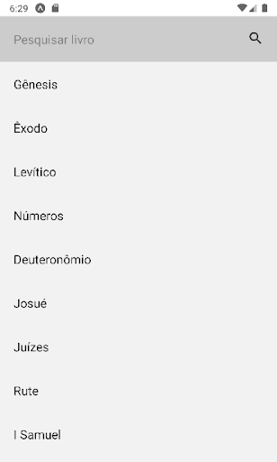 Android application Biblia JFA rc screenshort