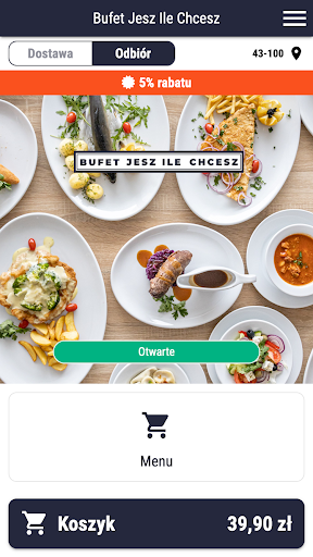Android application Bufet Jesz Ile Chcesz screenshort
