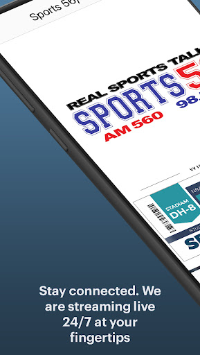 Android application Sports 56/98.5FM screenshort