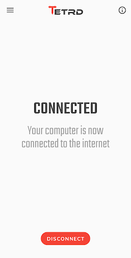 Tetrd: USB Universal Tethering Screen 3