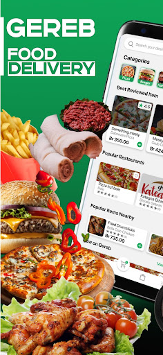 Android application Gereb Delivery screenshort