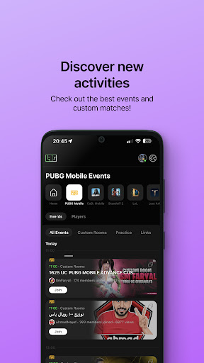 LFG - Your gaming calendar Screen 2