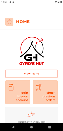 Android application Gyros Hut LS15 screenshort