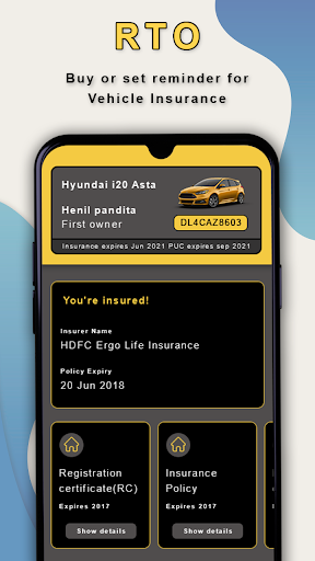 RTO Vehicle Information app