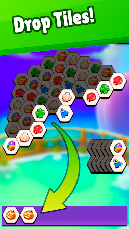 Game screenshot Hexa Tile Match mod apk
