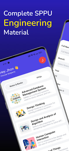 Android application SPPU Prep screenshort