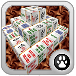 Mynd af tákni Mahjong 3D Cube Solitaire