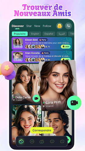 Saybee - Video chat & Party screenshot 4