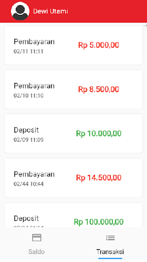 App screenshot