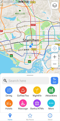 Android application LingoMap screenshort