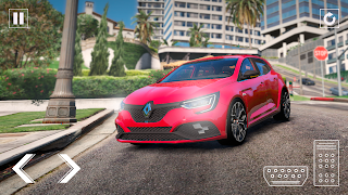 Rally Race Simulator Megane RS - Screenshot 1