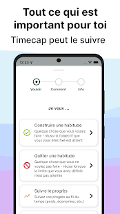 Timecap: habitudes & todo Capture d'écran