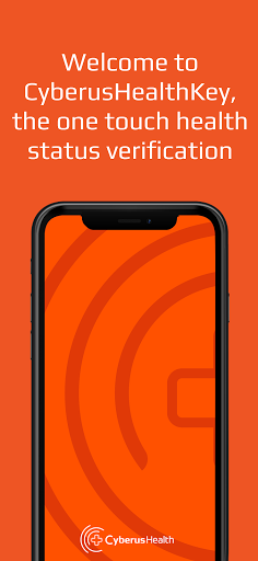 Android application CyberusHealthKey screenshort