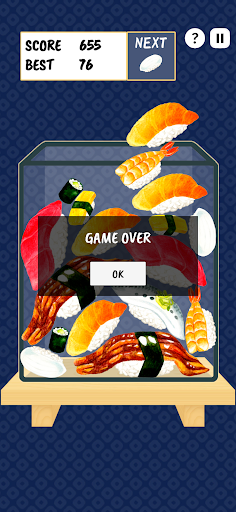Sushi Game Screen 2