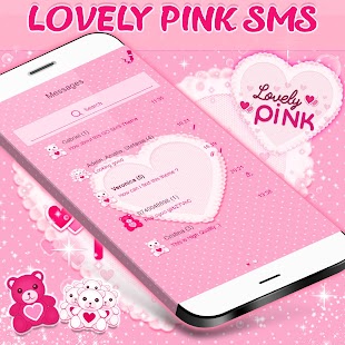 Pink SMS Themes Screenshot