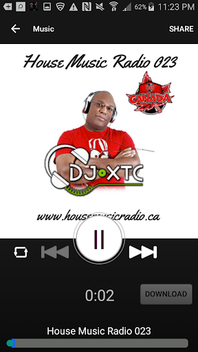 Android application DJ XTC screenshort