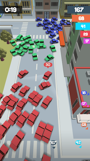 Crowd Drift Cars City io screenshots 1