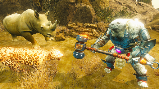 Android application Bear Warrior Simulator screenshort