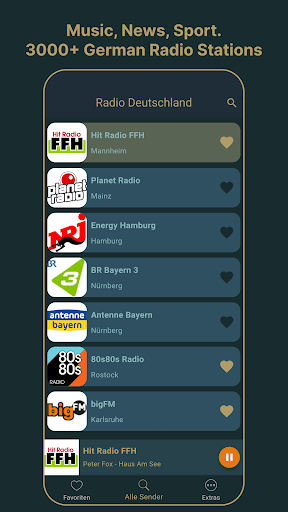 Android application Radio Germany: online Radio FM screenshort