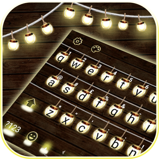 Warm Light Lanterns Keyboard T logo