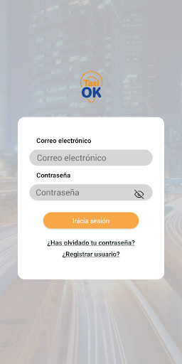 Android application TaxiOK screenshort