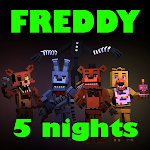 Cover Image of Tải xuống FNAF 5 nights horror world mod Minecraft 1.66 APK