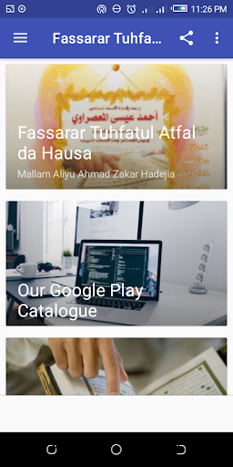 Fassarar Tuhfatul Atfal  M. Aliyu Ahmad Zakar HDJ