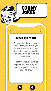 Captura de Pantalla 2 Joke Book -3000+ Funny Jokes android