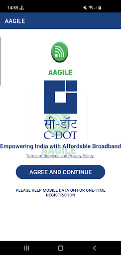 Android application PMWANI AAGILE screenshort
