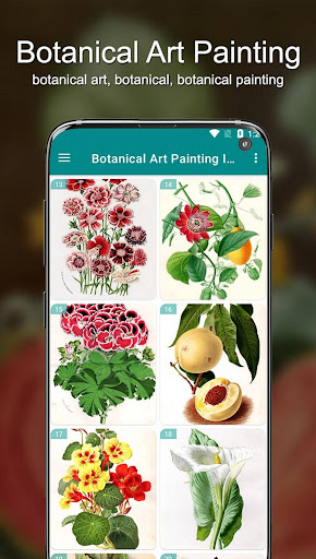 Botanical Art Painting Ideas Screen 2