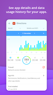 GlassWire Data Usage Monitor Screenshot