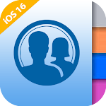 Cover Image of ดาวน์โหลด iContacts – iOS 15 รายชื่อผู้ติดต่อ  APK