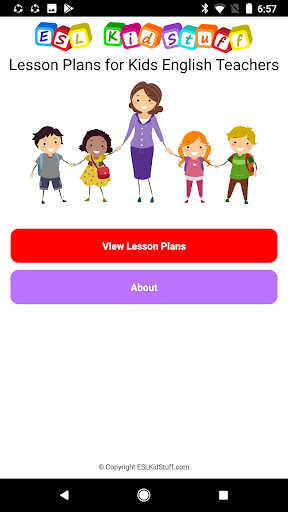 ESL KidStuff App Screen 2