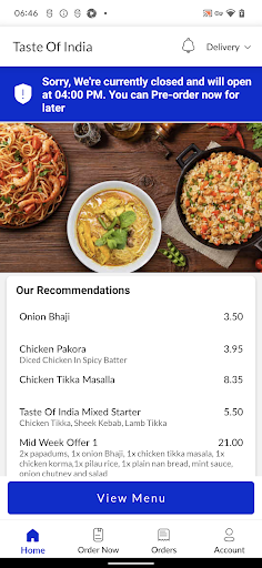 Taste Of India Screen 2