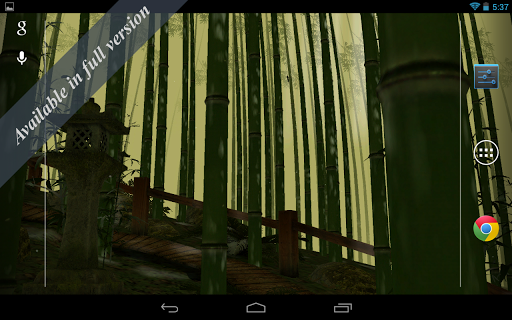 Bamboo Forest Wallpaper Lite Screen 3