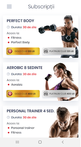 FitSolution Screen 2