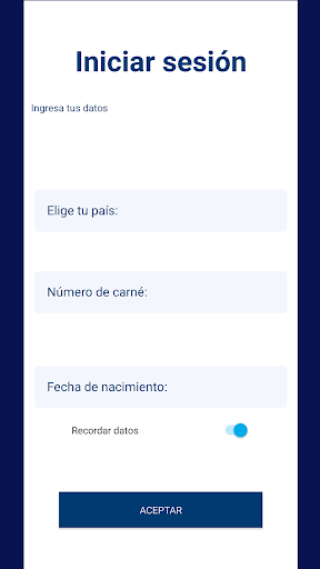 Android application ASSA Salud screenshort